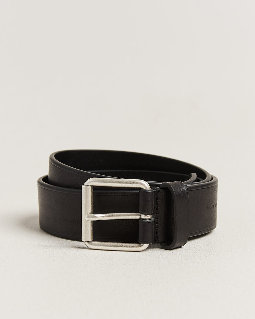 Tiger of Sweden Labori Leather Belt Black – Schwarz