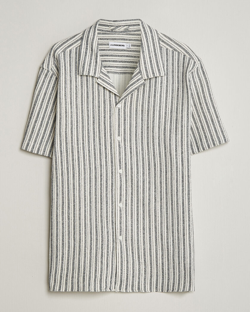 J.Lindeberg Elio Structure Resort Shirt JL Navy – Blau