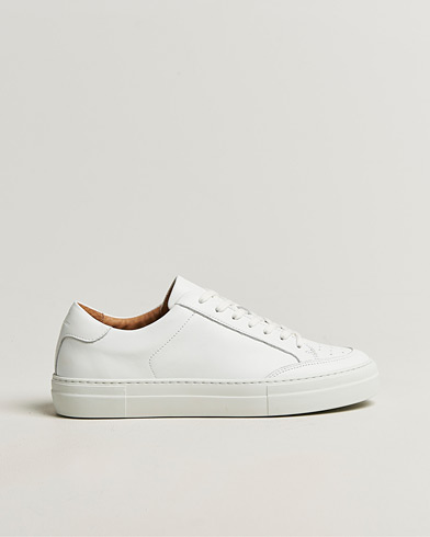 J.Lindeberg Art Signature Leather Sneaker White – Weiß