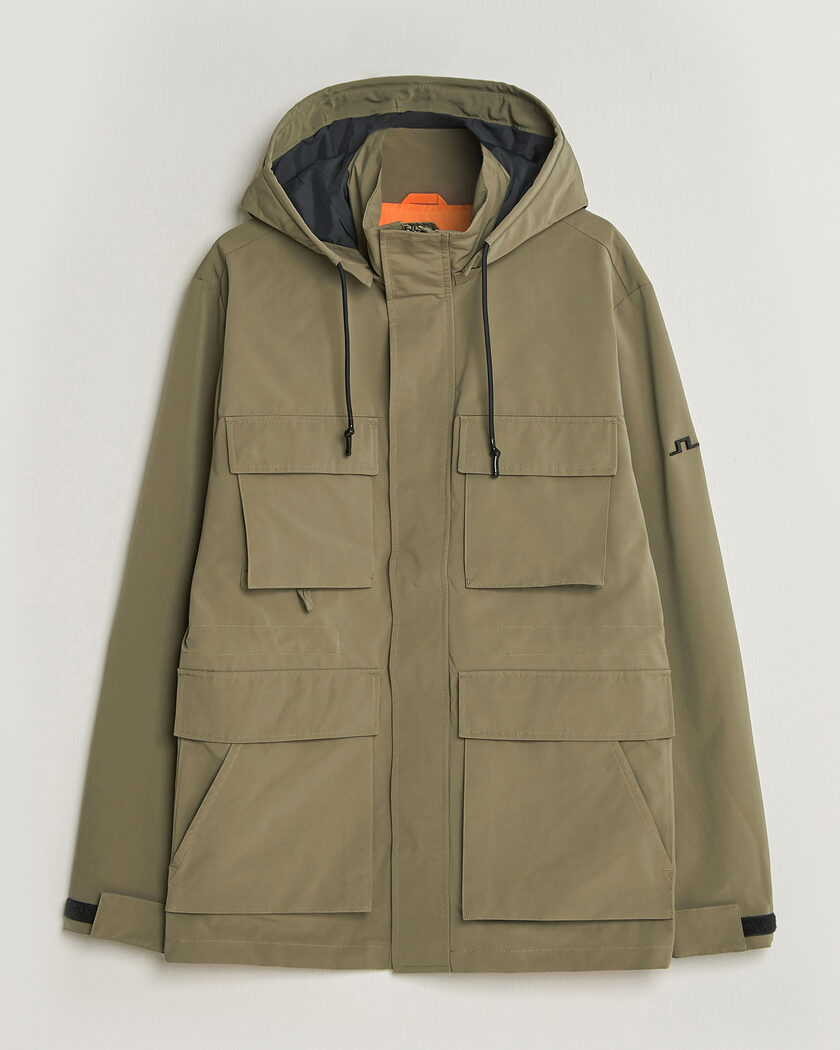 J.Lindeberg Franco Field Jacket Kalamata – Grün
