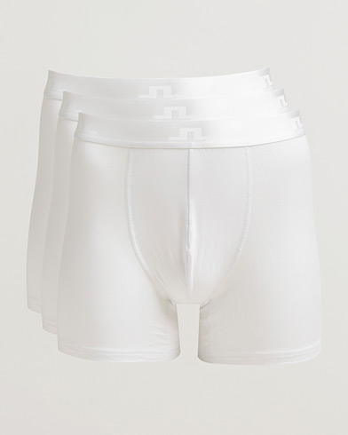 J.Lindeberg 3-Pack Bridge Lyocell Boxer White – Weiß