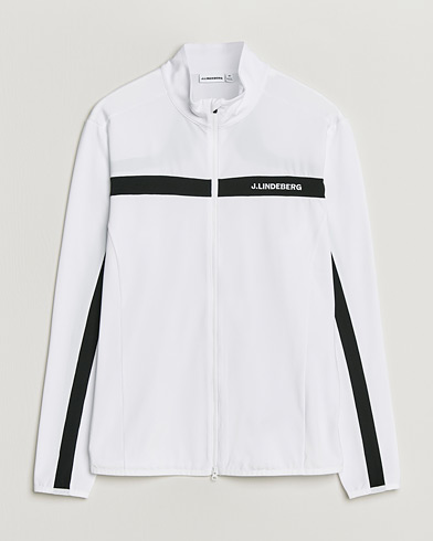 J.Lindeberg Jarvis Mid Layer Full Zip White – Weiß