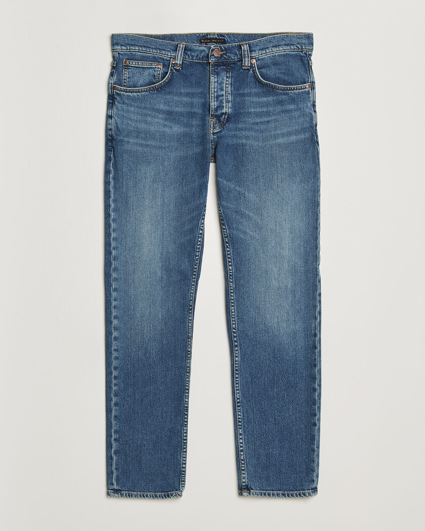 Nudie Jeans Solid Ollie Jeans Blue Blur – Blau