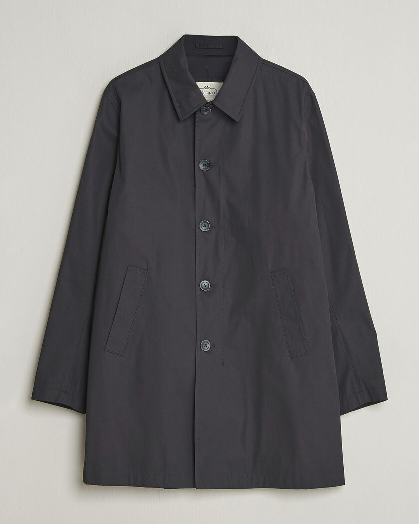 A.P.C. Wool Mac Coat Navy bei Care of Carl