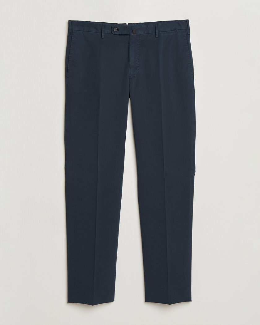 Incotex Regular Fit Comfort Chinos Navy – Blau
