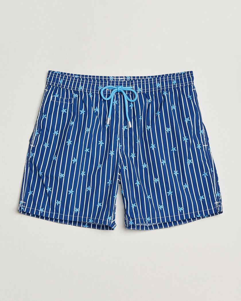 MC2 Saint Barth Printed Swim Shorts Blue Starfish – Blau