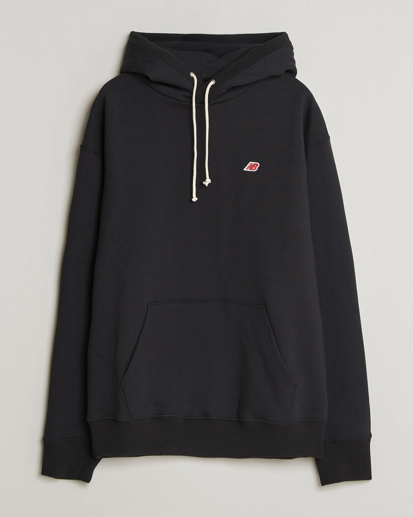 New Balance Made In USA Core Hoodie Black – Schwarz