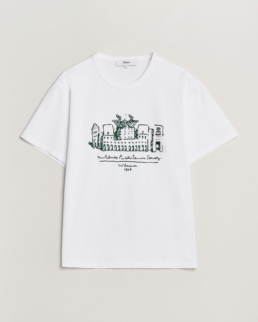 Palmes Public T-Shirt White – Weiß