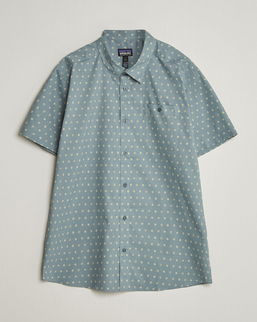 Patagonia Go To Short Sleeve Shirt Blue Sage – Blau