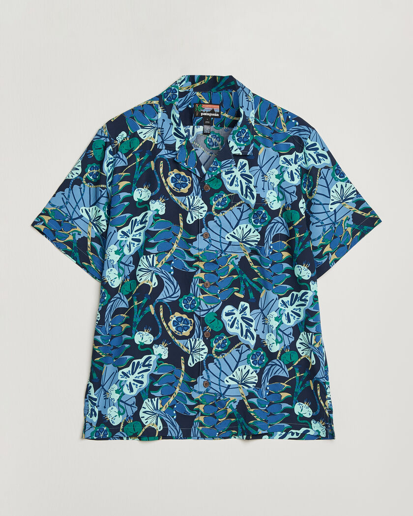 Patagonia Tidal Threads Short Sleeve Shirt New Navy – Blau