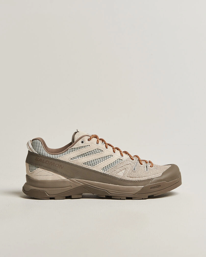 Salomon X-ALP Woven Sneakers Walnut/Silver Cloud – Beige
