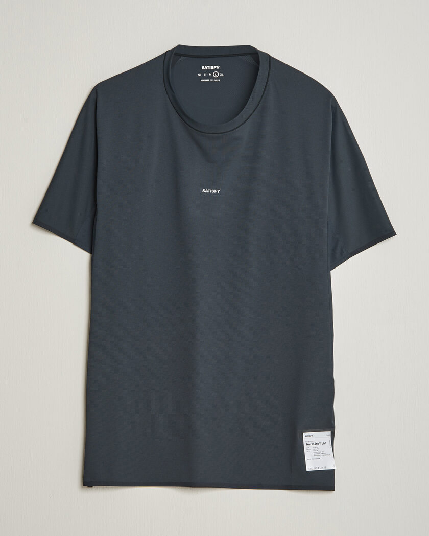 Satisfy AuraLite UV T-Shirt Black – Schwarz
