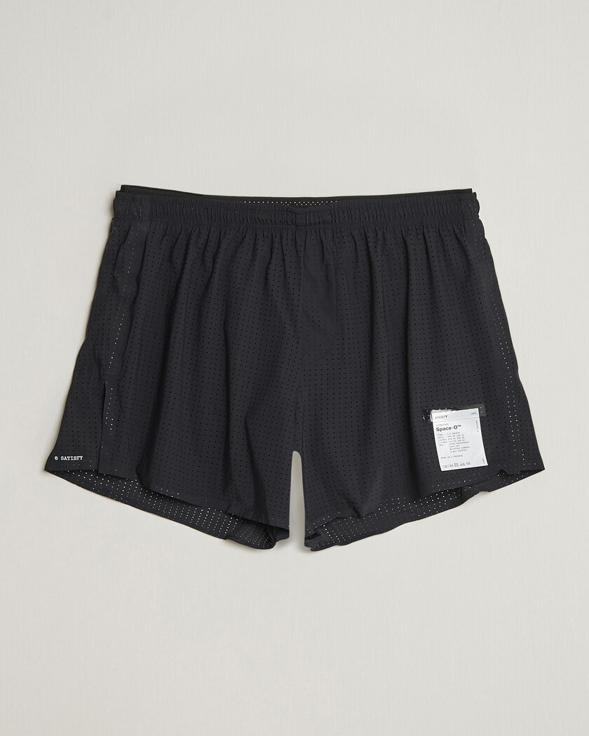Satisfy TechSilk 8 Inch Shorts Black bei Care of Carl