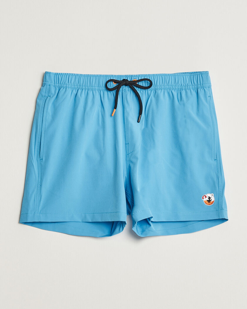 Save The Duck Plain Drawstring Swimshorts Fluo Blue – Blau