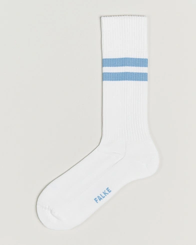 Falke Dynamic Tennis Sock White/Blue – Weiß
