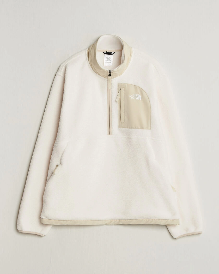 The North Face Yumiori Fleece Half Zip White Dune – Weiß