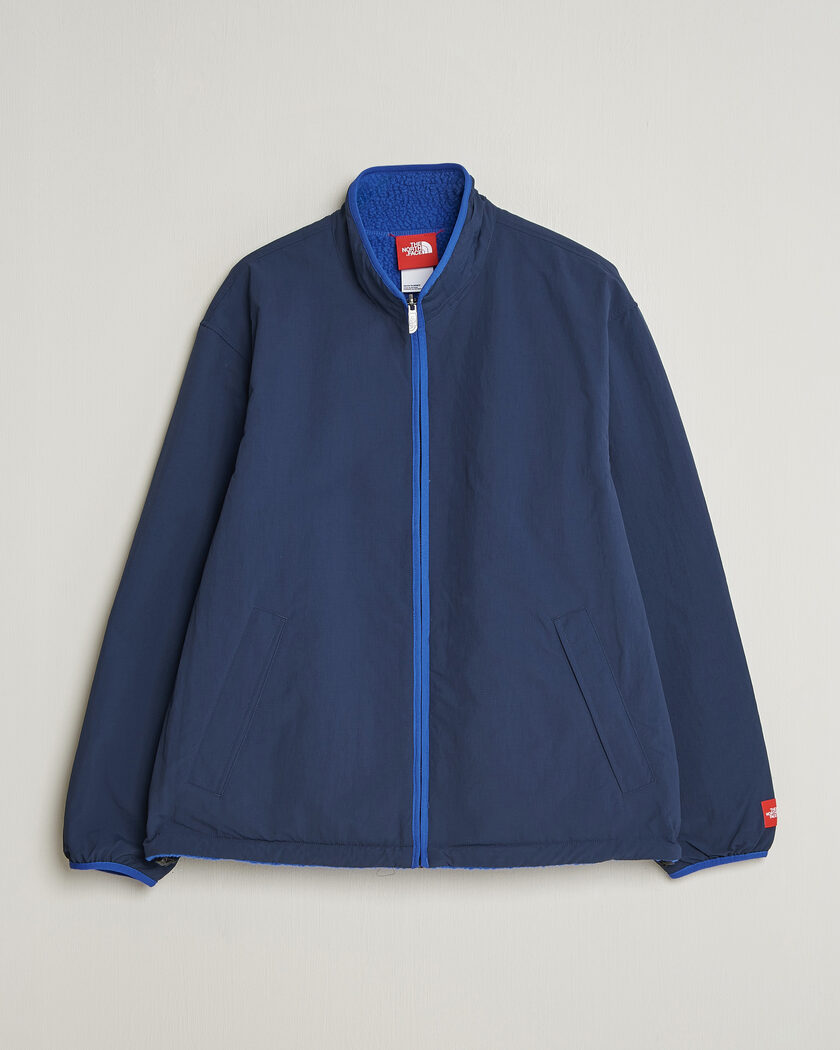 The North Face Red Box Reversible Fleece Jacket Summit Navy – Blau