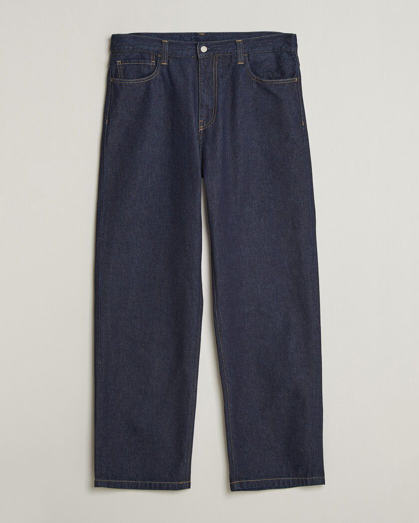 Carhartt WIP Landon Pant Robertson Denim Blue Rinsed – Blau