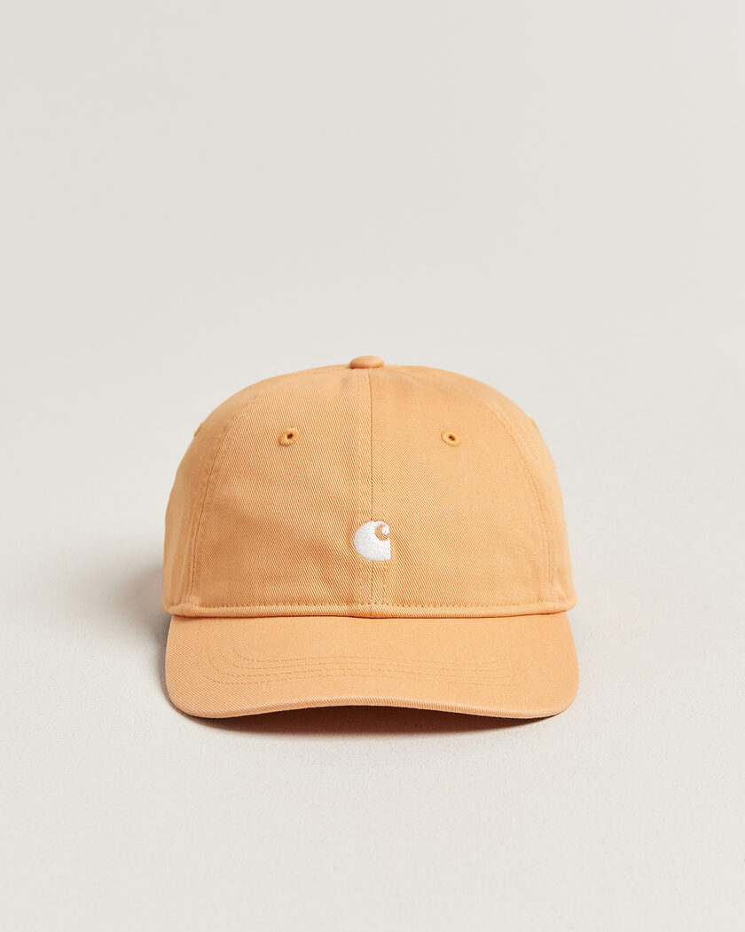 Carhartt WIP Madison Logo Cap Gentle Orange – Orange