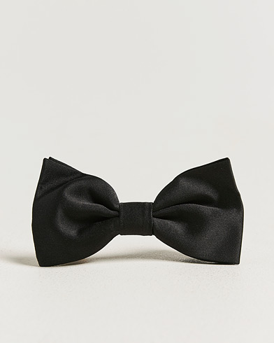 Canali Silk Bow Tie Black – Schwarz