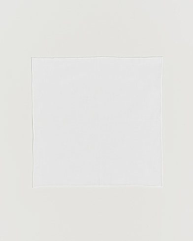 Canali Pocket Square White – Weiß
