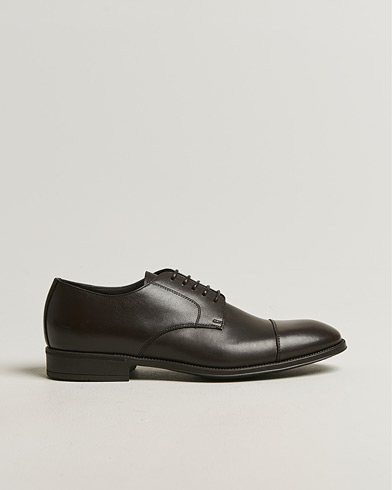 Canali Rubber Sole Derby Brown Calf – Braun