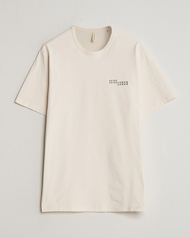 Sunflower Logo T-Shirt Off White – Weiß