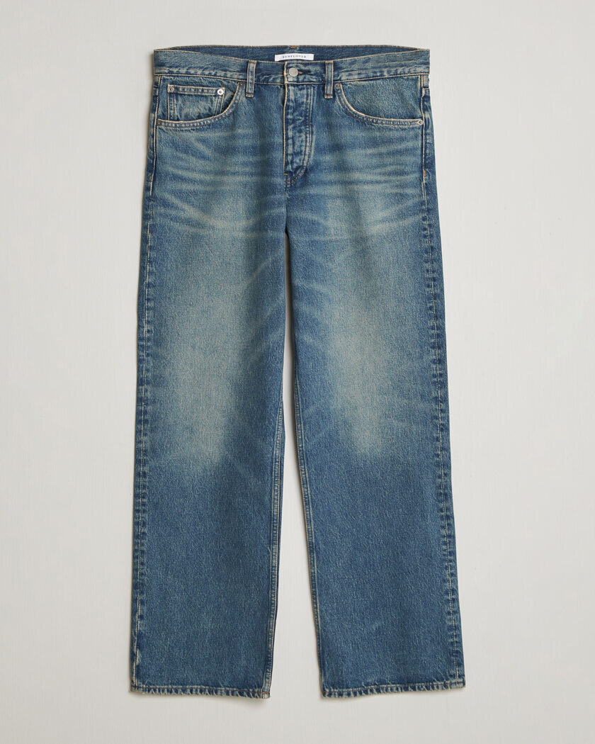 Sunflower Loose Jeans Dark Blue Vintage – Blau
