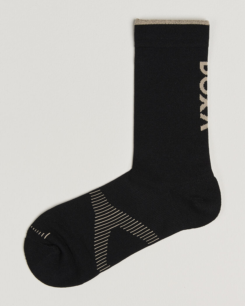 DOXA Crew Run Socks Black – Schwarz