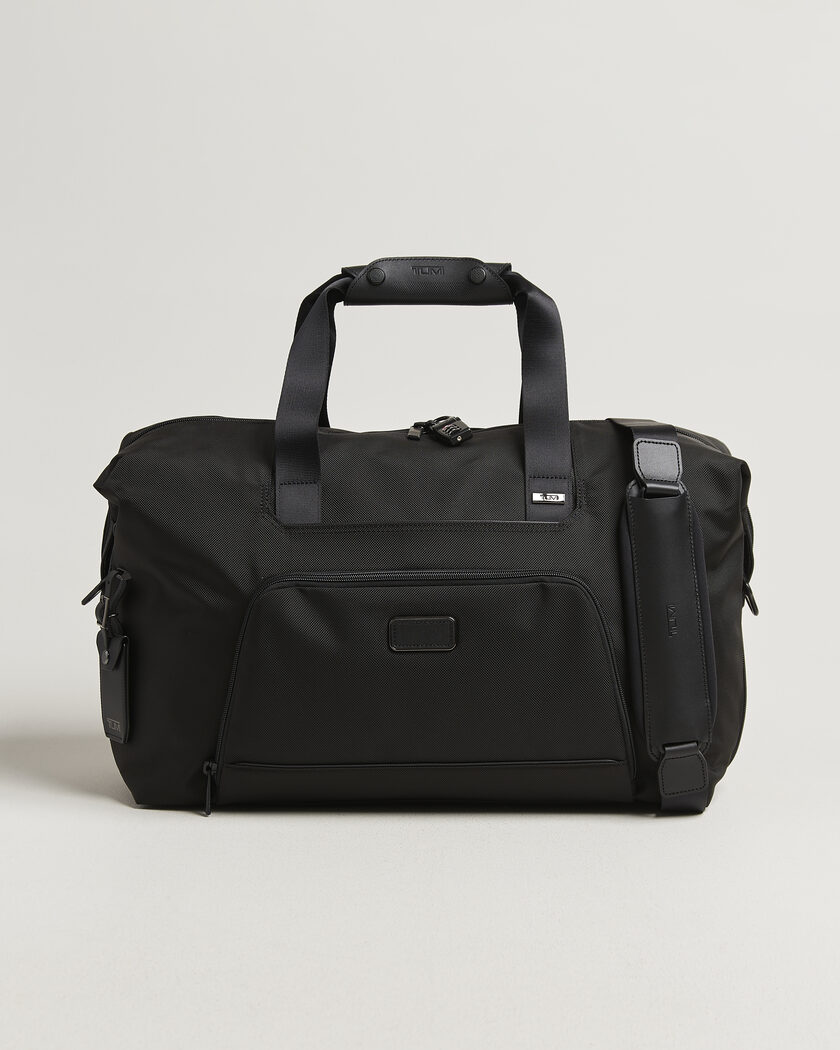 TUMI Alpha 4 Double Expansion Duffle Bag Black – Schwarz