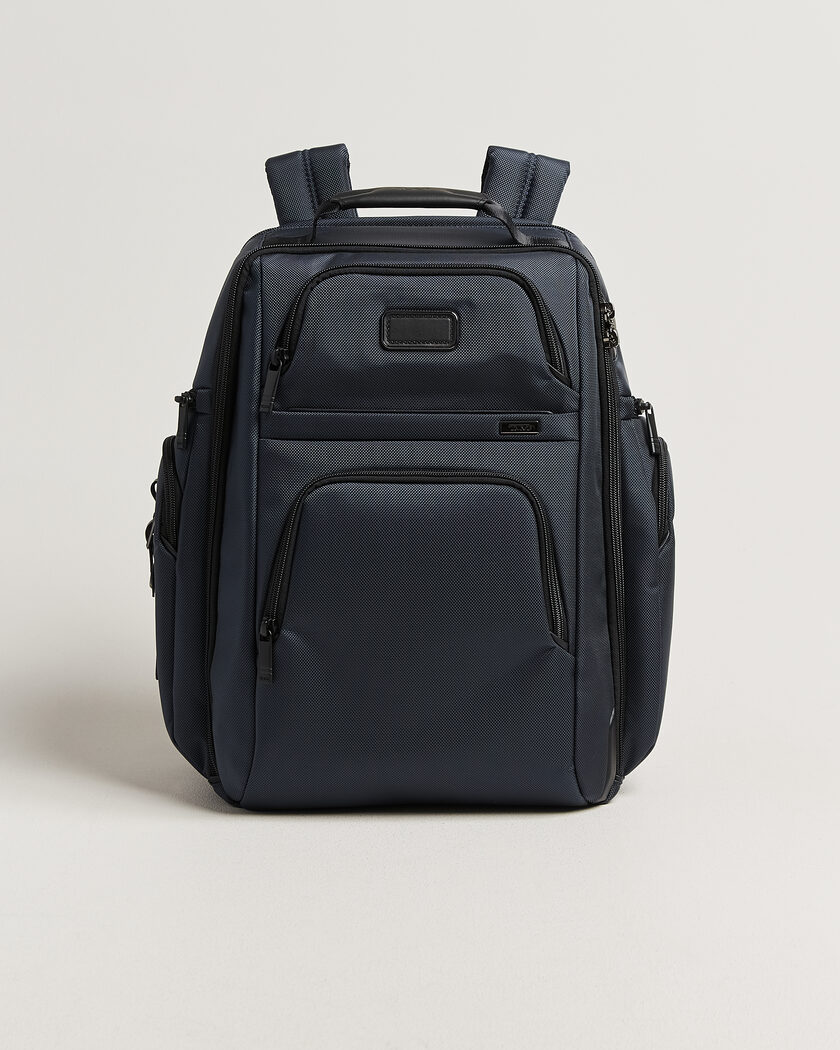  TUMI Alpha 4 Brief Backpack Navy – Blau