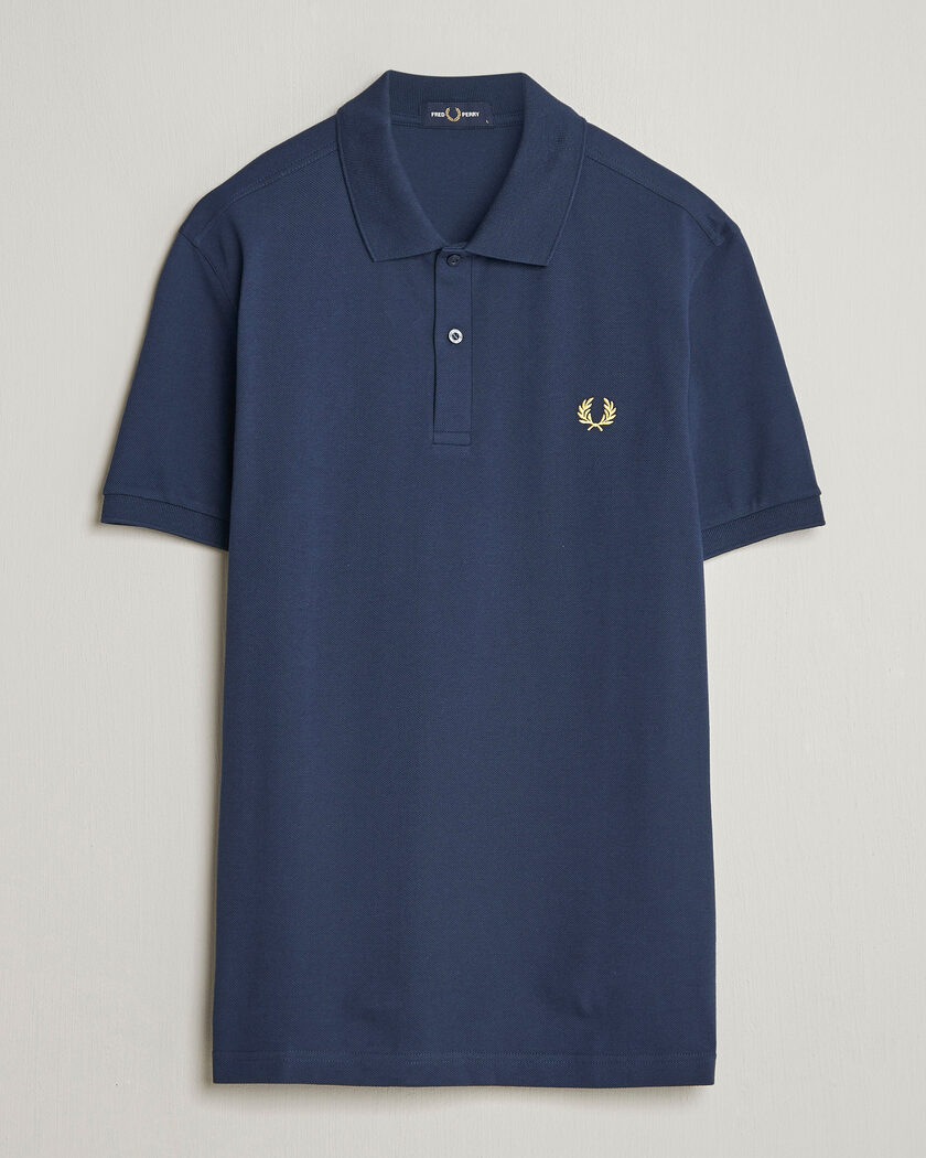 Fred Perry Plain Polo Tennis Blue – Blau