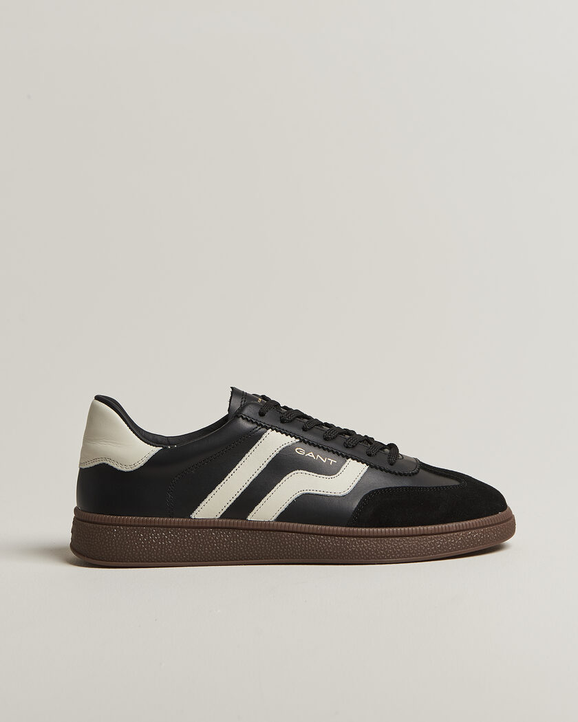 Gant Cuzmo Leather/Suede Sneaker Black/White – Schwarz