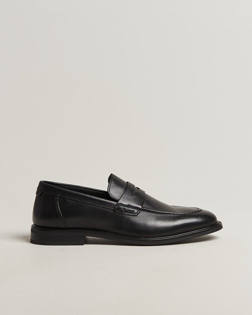 GANT Lozham Leather Loafer Black – Schwarz