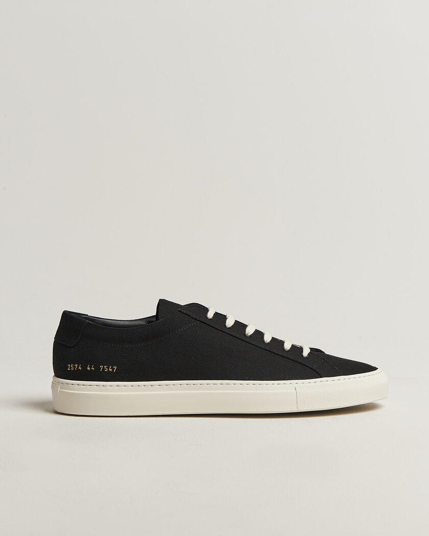 Common Projects Original Achilles Canvas Sneaker Black – Schwarz