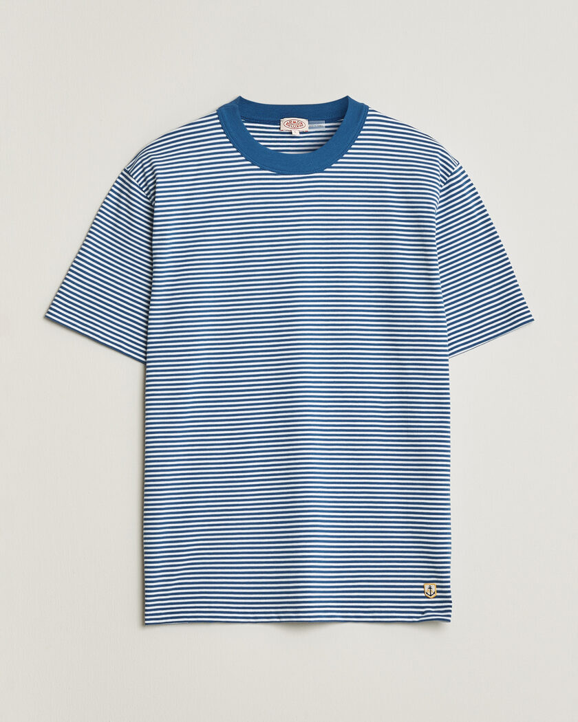 Armor-lux Callac Héritage Stripe T-Shirt Dark Blue/Blanc – Mehrfarbig