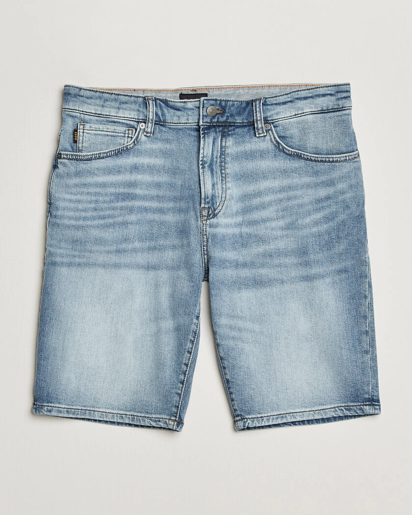 BOSS ORANGE Re.Maine Denim Shorts Light Blue – Blau