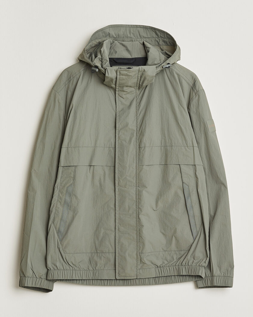 BOSS ORANGE Oberle Hooded Jacket Green – Grün