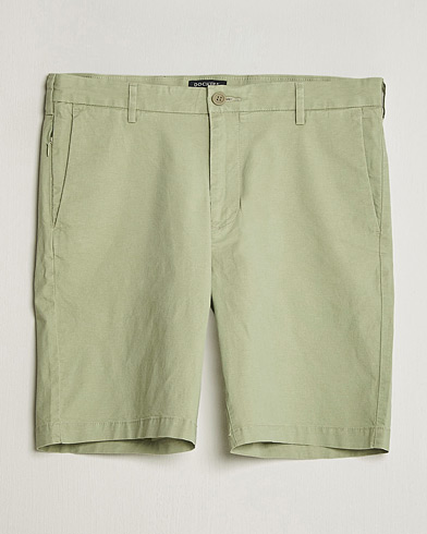 Dockers Slim Cotton/Linen Shorts Tea – Grün