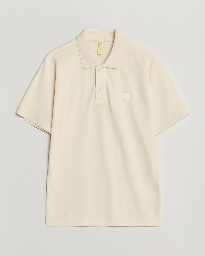 Sail Racing Tornado Cotton/Linen Pique Polo Off White – Weiß