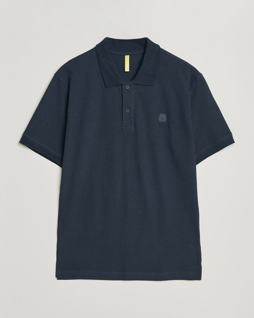 Sail Racing Tornado Cotton/Linen Pique Polo Navy – Blau