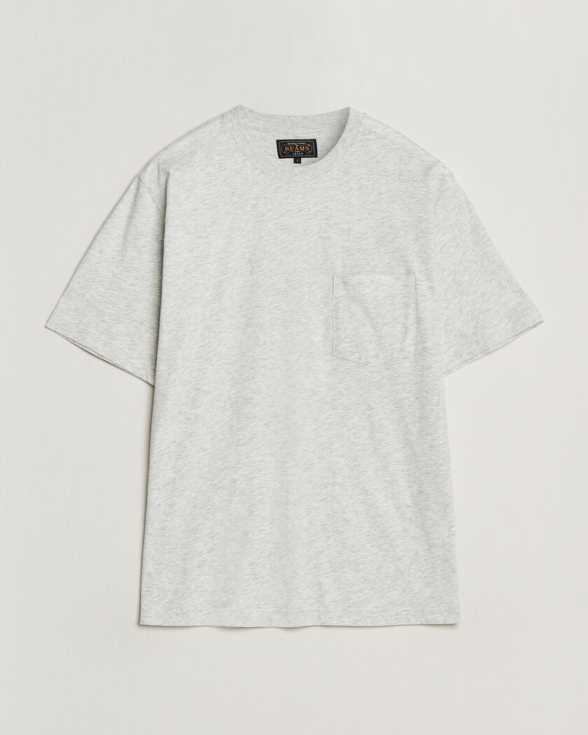 BEAMS PLUS Pocket Tee Ash Grey – Grau