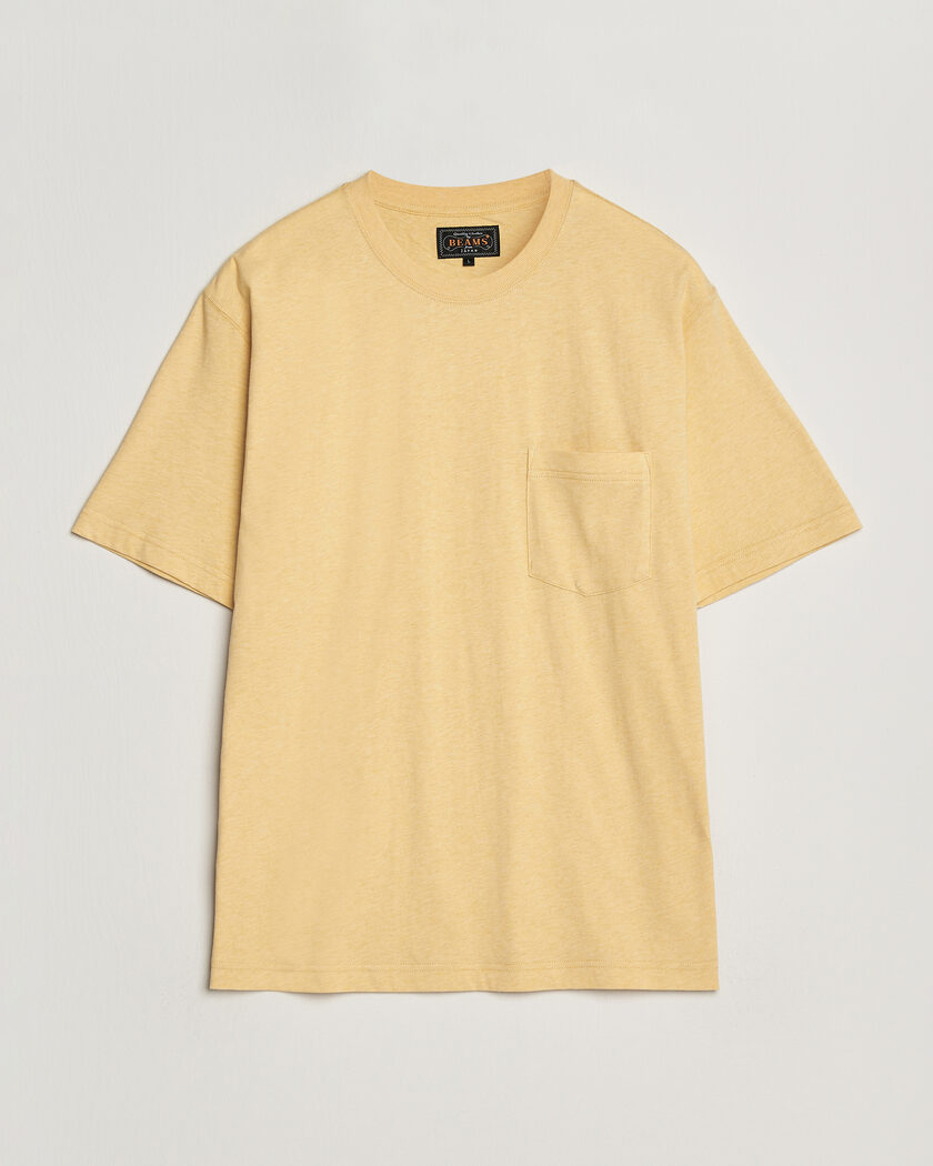 BEAMS PLUS Pocket Tee Yellow – Gelb