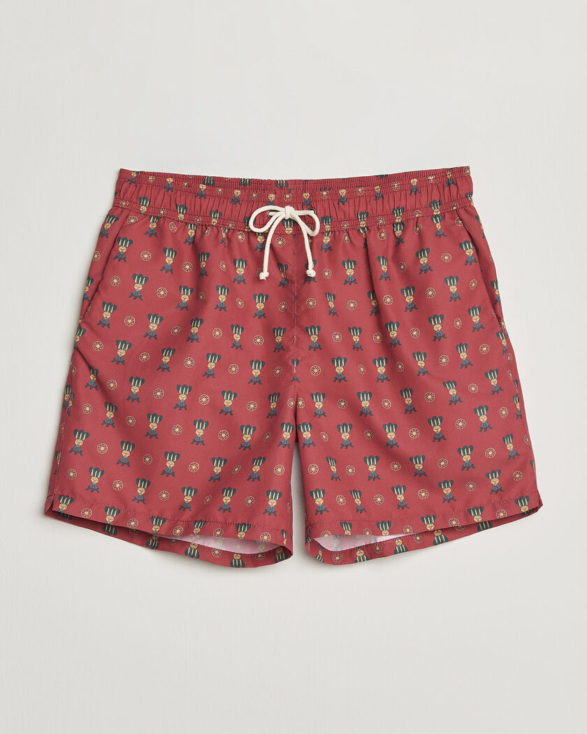 Ripa Ripa Printed Swimshorts Red – Rot