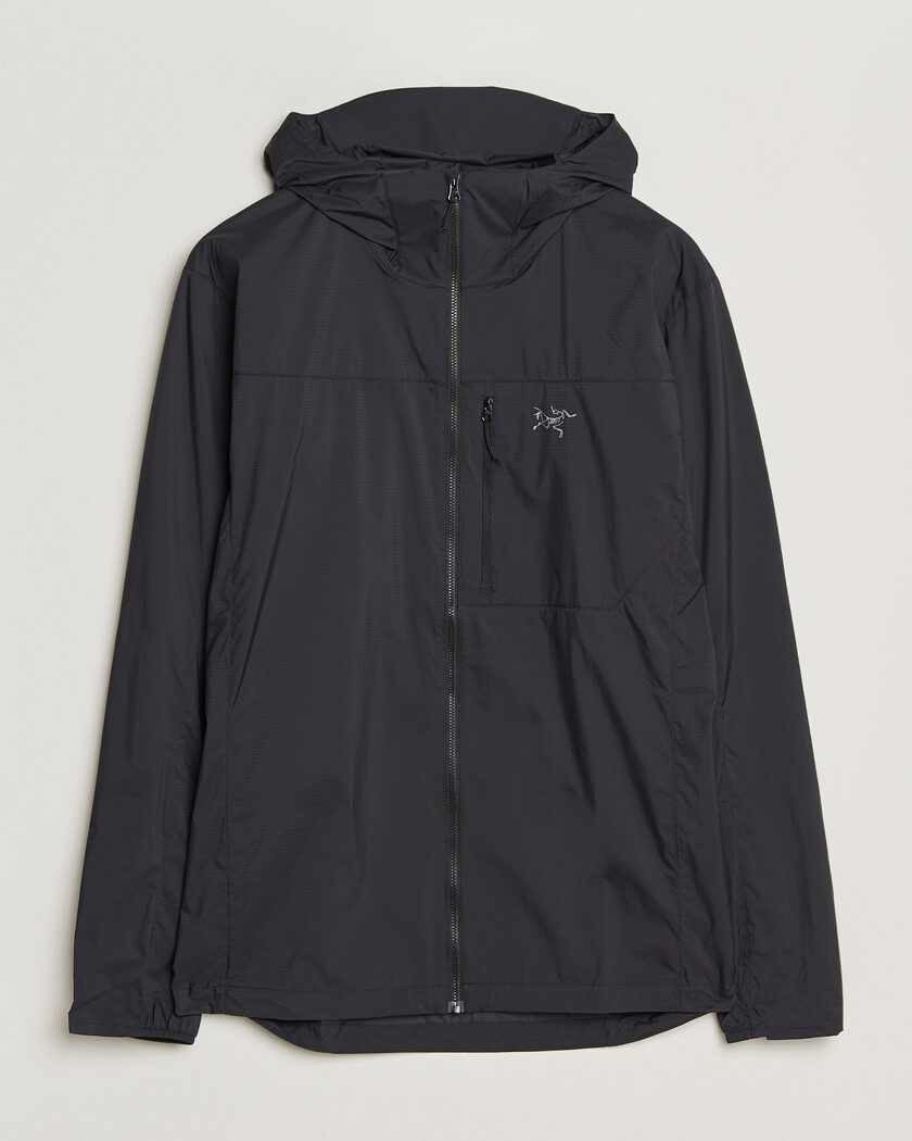 Arc'teryx Squamish Lightweight Hooded Jacket Black – Schwarz