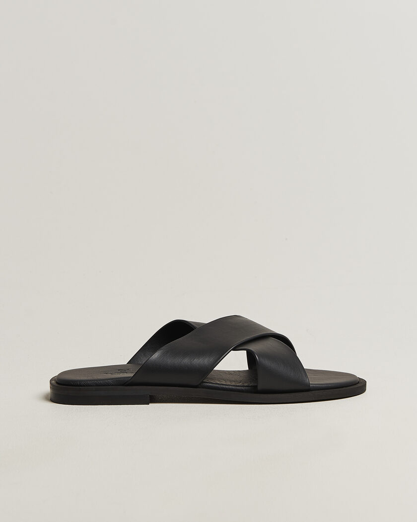 Thera's Classic Sandals Black Calf – Schwarz