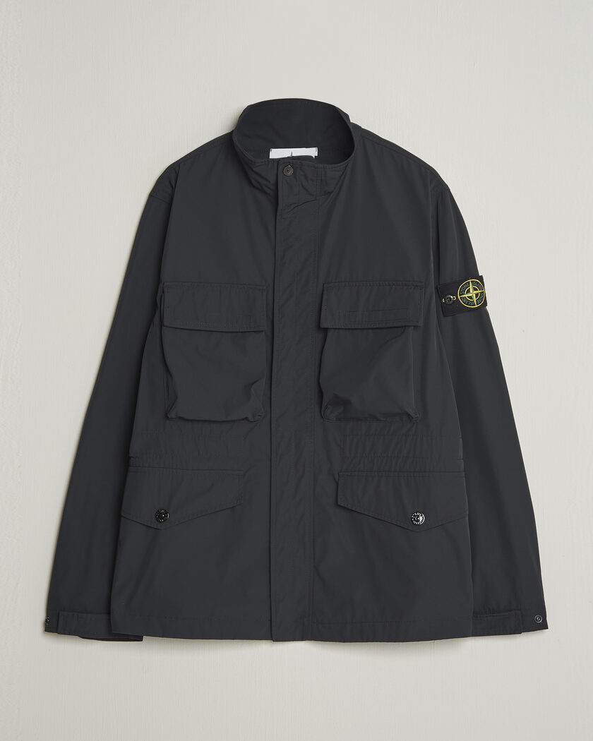 Stone Island Micro Twill Field Jacket Black – Schwarz