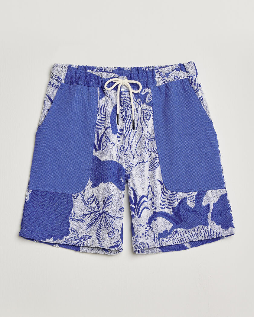 OAS Nicola Cotton Net Shorts Mystea – Blau