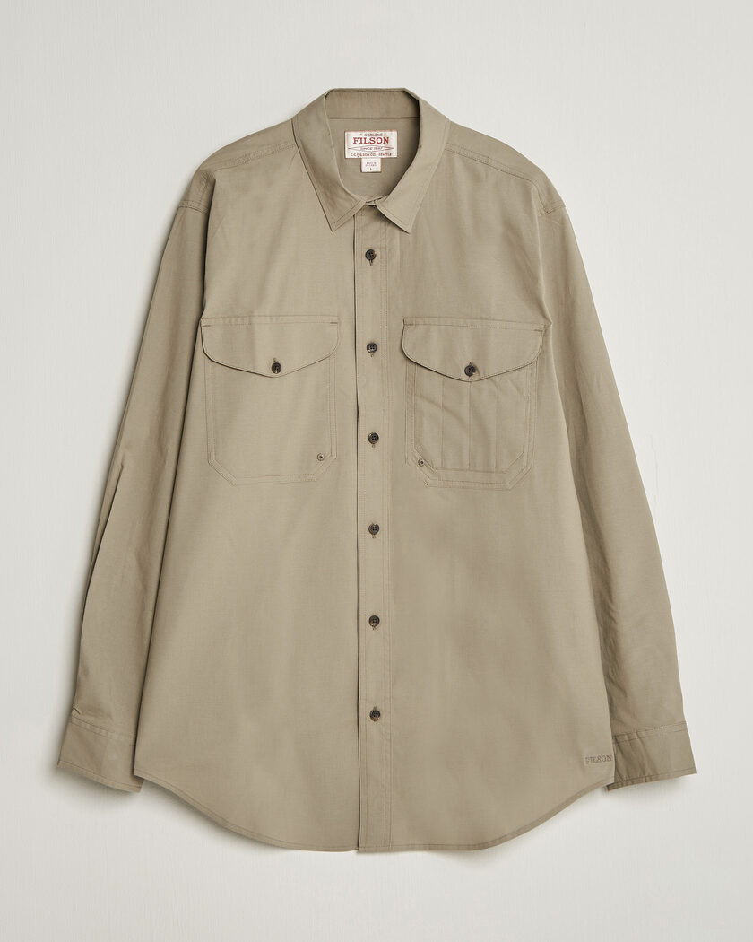 Filson Twin Lakes Sport Shirt Dark Clay – Grün