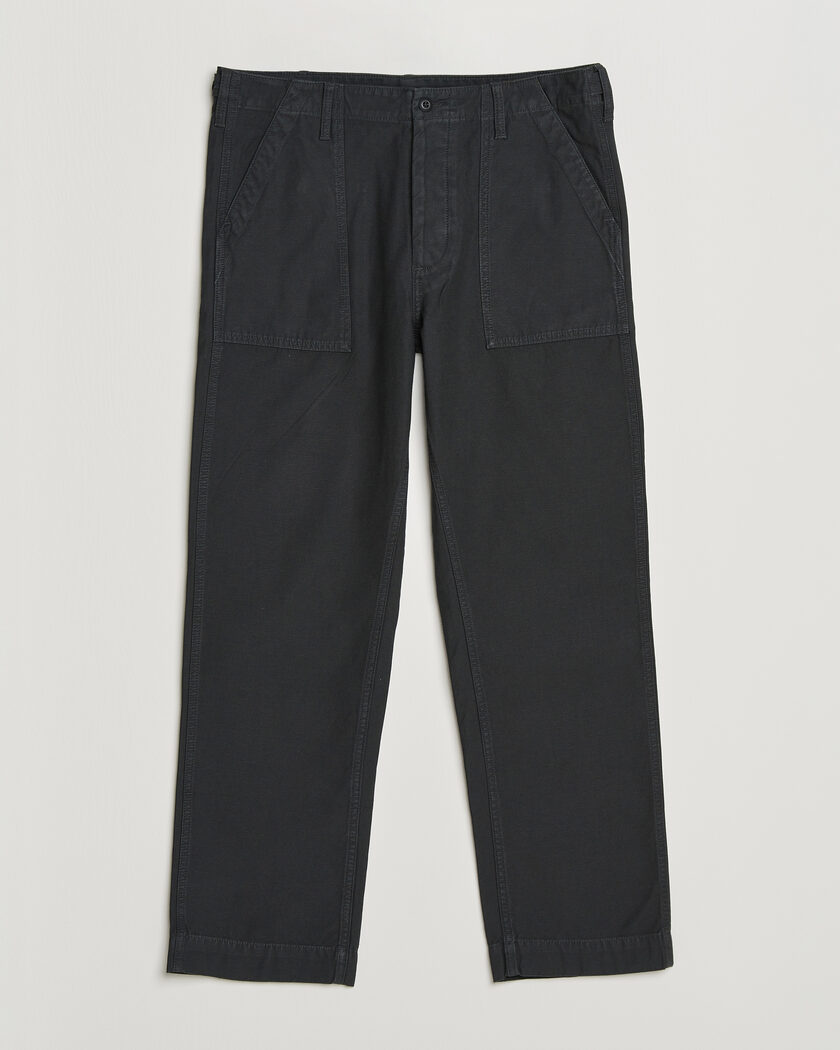 Filson Field Supply Pants Washed Faded Black – Schwarz